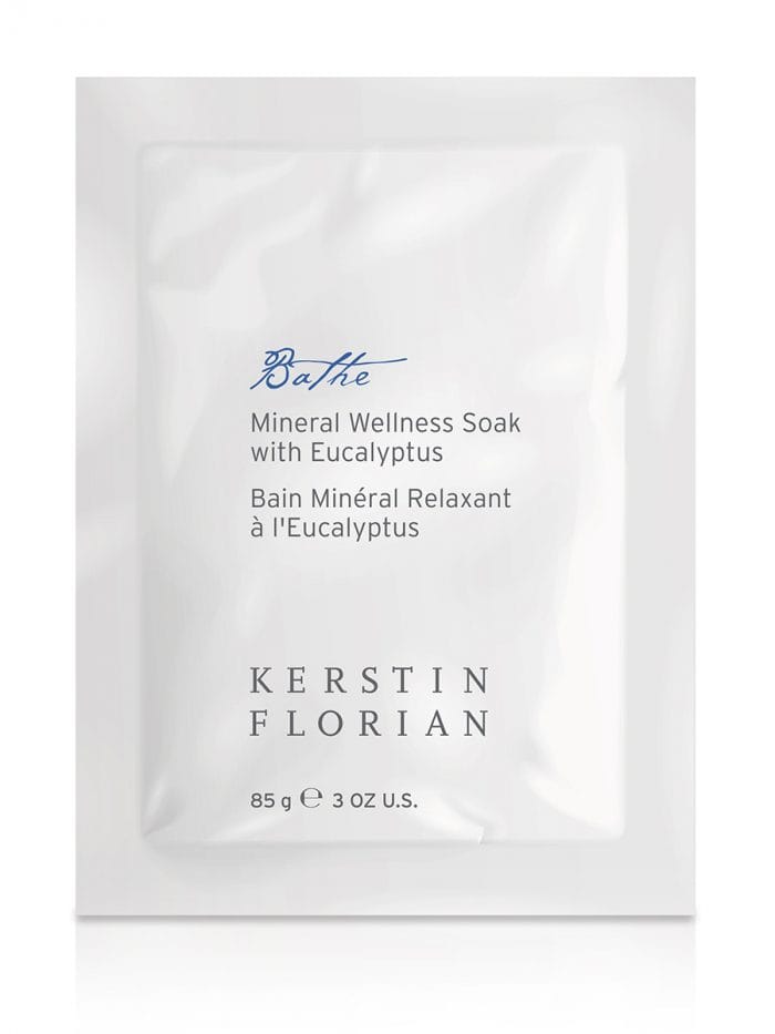 Kerstin Florian Mineral Wellness Soak with Eucalyptus Travel Size, Kerstin Florian International, Luxury Skin Care, Essential Skin Care, Anti-aging skin care, Skin Care Essentials, Natural Skin Care