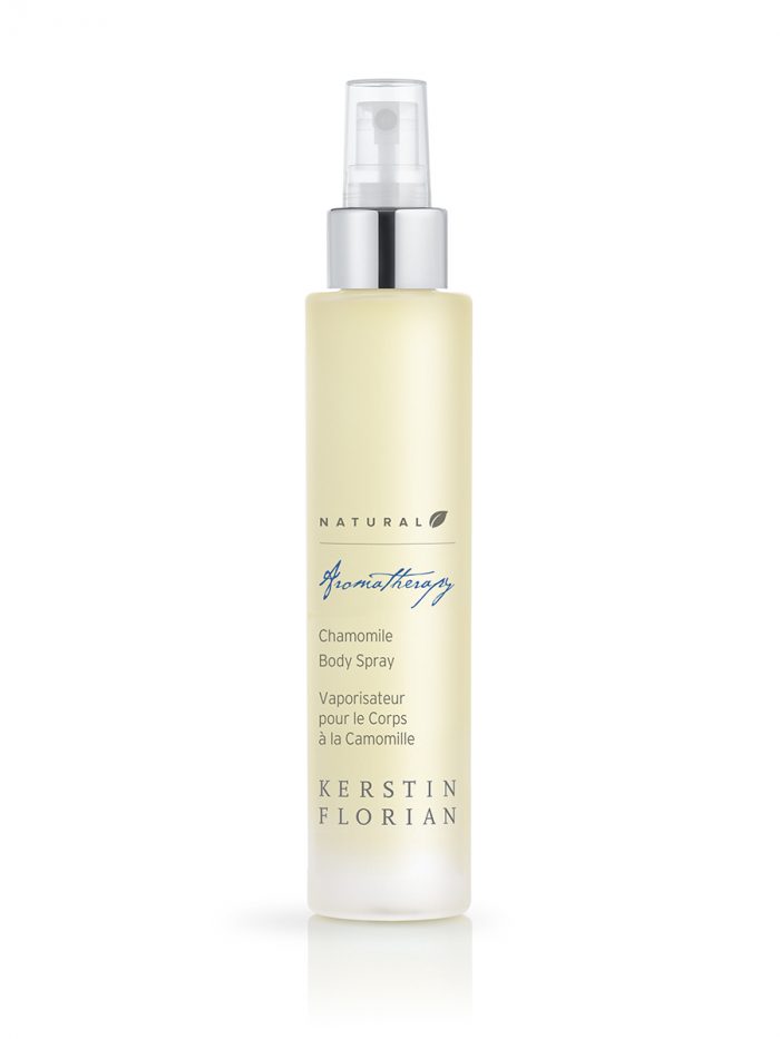 Kerstin Florian Natural Chamomile Body Spray, Kerstin Florian International, Luxury Skin Care, Essential Skin Care, Anti-aging skin care, Skin Care Essentials, Natural Skin Care, Roman Chamomile Oil, Safflower Oil