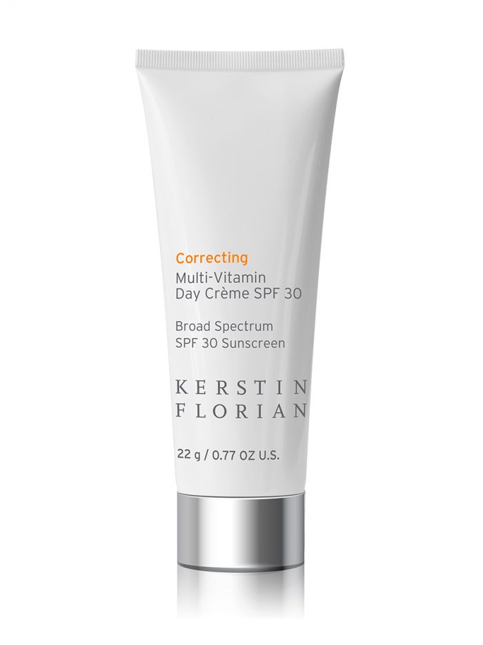 Correcting Multi-Vitamin Day Crème SPF 30 Travel Size, Kerstin Florian International, Luxury Skin Care, Essential Skin Care, Anti-aging skin care, Skin Care Essentials, Natural Skin Care, Zinc Oxide, Sodium Ascorbyl Phosphate, Tocopherol, Panthenol