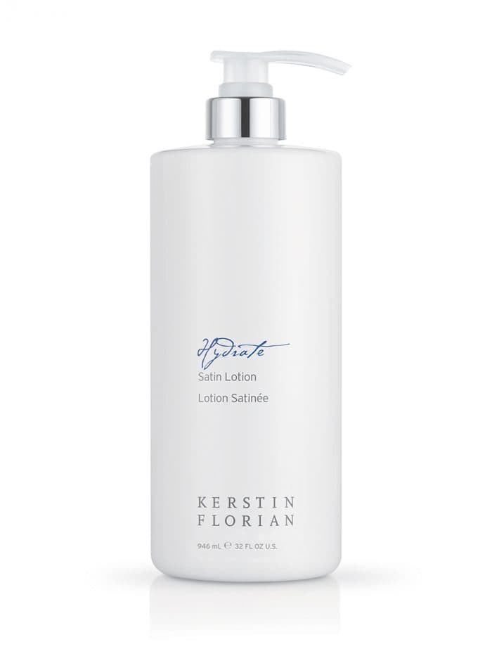 Satin Lotion, Kerstin Florian International, Luxury Skin Care, Essential Skin Care, Anti-aging skin care, Skin Care Essentials, Natural Skin Care, Shea Butter, Jojoba, Aloe Vera, Vitamin E