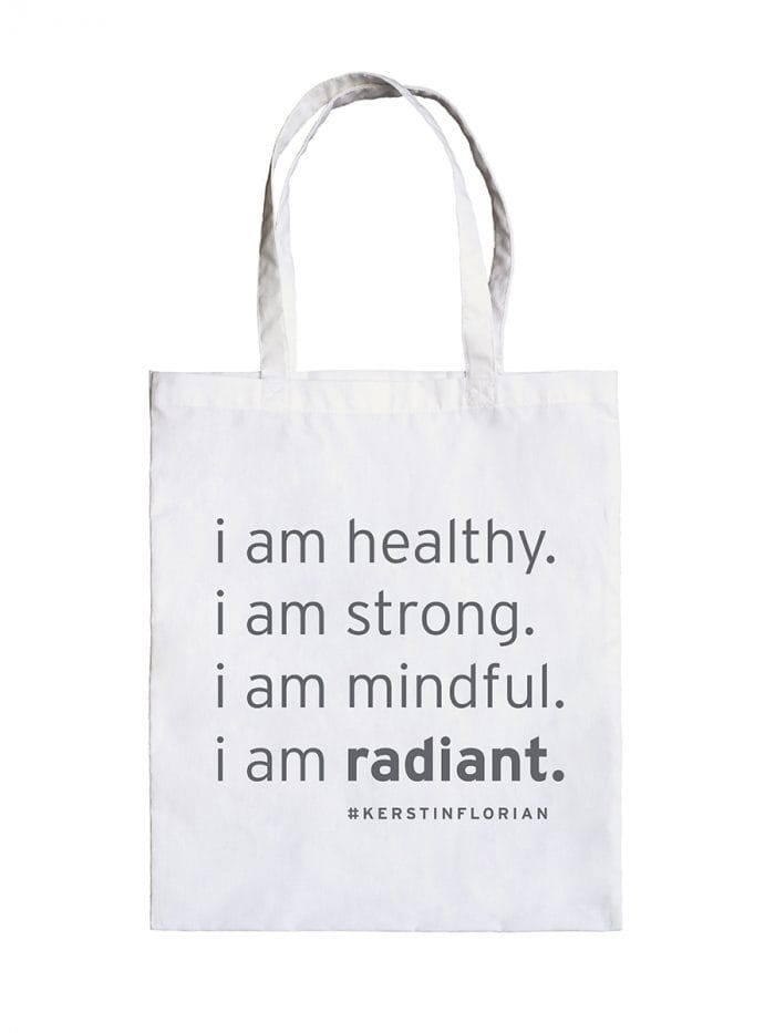 Mantra Tote, Kerstin Florian International, Luxury Skin Care, Essential Skin Care, Anti-aging skin care, Skin Care Essentials, Natural Skin Care