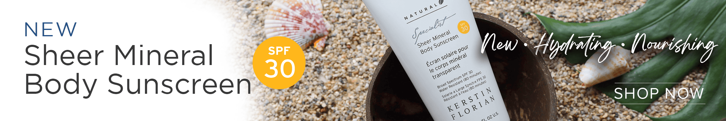 sheer mineral body sunscreen spf 30