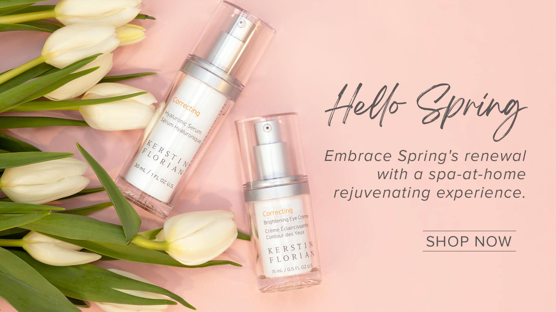 Hello Spring Embrace Spring's renewal with a spa-at-home rejuvenating experience.