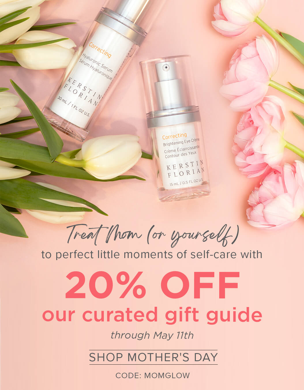 Treat Mom (or yourself) 20% OFF our curated gift guide through May 11th SHOP MOTHER'S DAY CODE: MOMGLOW