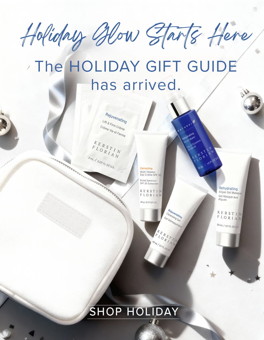 Holiday Glow Starts Here | The HOLIDAY GIFT GUIDE has arrived.| Explore exclusive, limited-edition skincare kits thoughtfully curated for everyone on your list.